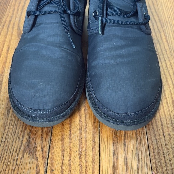 UGG Neumel Ripstop Chukka Boots Lace‎ up Shoes Blue Nylon Mens Size 8 - Picture 2 of 11